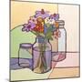 Floral Harmony, 2023 (Oil on Canvas)-Catherine J Martzloff-Mounted Giclee Print