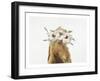 Floral Horse-Leah Straastma-Framed Art Print