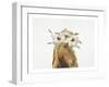 Floral Horse-Leah Straastma-Framed Art Print