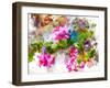 Floral in Bloom IX-Chamira Young-Framed Art Print