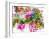 Floral in Bloom IX-Chamira Young-Framed Art Print