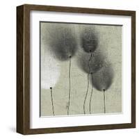 Floral in Shades I-null-Framed Art Print