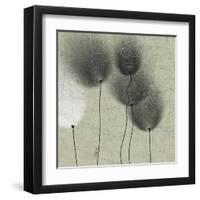 Floral in Shades I-null-Framed Art Print