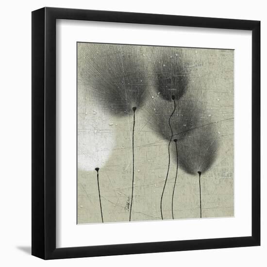 Floral in Shades I-null-Framed Art Print