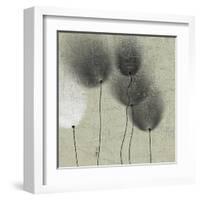 Floral in Shades I-null-Framed Art Print