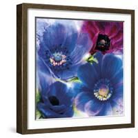 Floral Intensity I-Nick Vivian-Framed Giclee Print