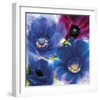 Floral Intensity I-Nick Vivian-Framed Giclee Print