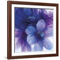 Floral Intensity II-Nick Vivian-Framed Giclee Print