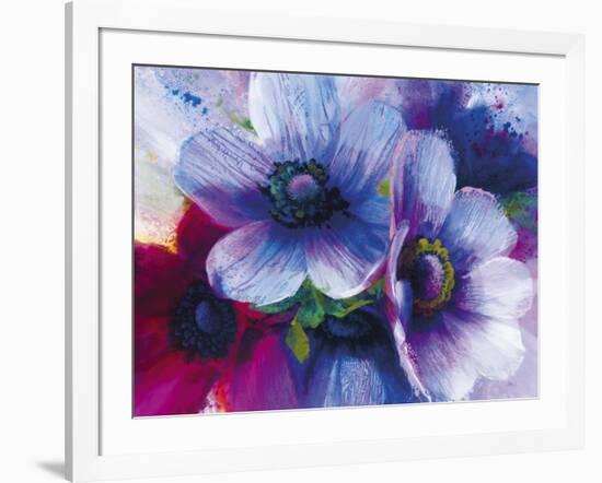 Floral Intensity III-Nick Vivian-Framed Giclee Print