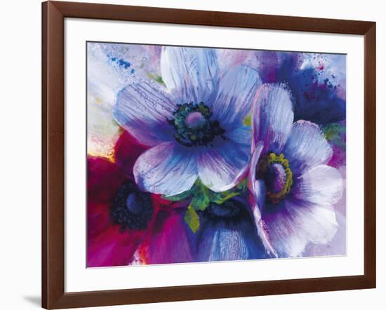 Floral Intensity III-Nick Vivian-Framed Giclee Print