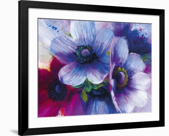 Floral Intensity III-Nick Vivian-Framed Giclee Print