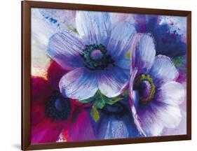 Floral Intensity III-Nick Vivian-Framed Giclee Print