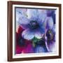 Floral Intensity IV-Nick Vivian-Framed Giclee Print