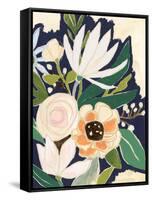 Floral Interim I-June Vess-Framed Stretched Canvas