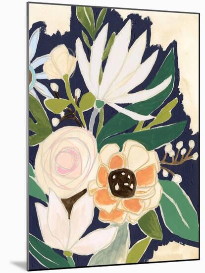 Floral Interim I-June Vess-Mounted Art Print