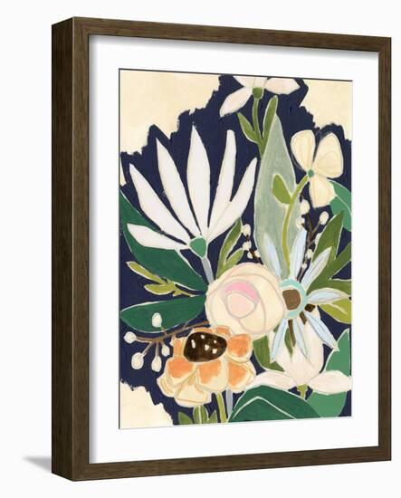 Floral Interim II-June Vess-Framed Art Print