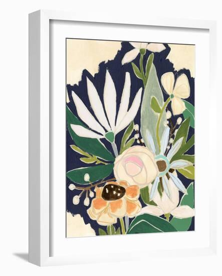 Floral Interim II-June Vess-Framed Art Print