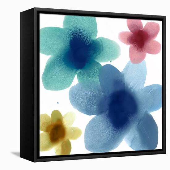 Floral Joy I-Hannah Carlson-Framed Stretched Canvas