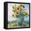 Floral Kaleidoscope III-Nanette Oleson-Framed Stretched Canvas