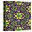 Floral Kaleidoscope Pattern-PandaWild-Stretched Canvas