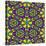 Floral Kaleidoscope Pattern-PandaWild-Stretched Canvas