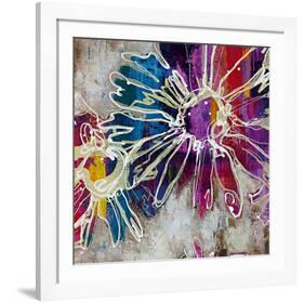 Floral Kick I-Bridges-Framed Art Print