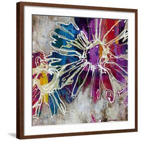 Floral Kick I-Bridges-Framed Art Print