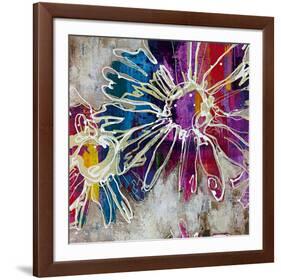 Floral Kick I-Bridges-Framed Art Print