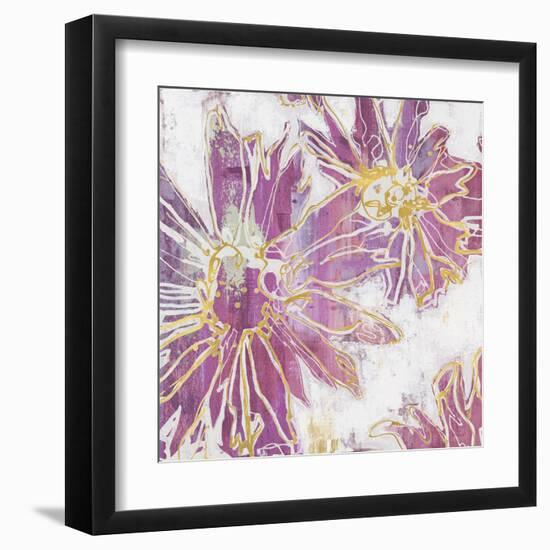 Floral Kick II - Blush-Bridges-Framed Giclee Print