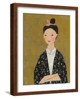 Floral Kimono-Joelle Wehkamp-Framed Giclee Print