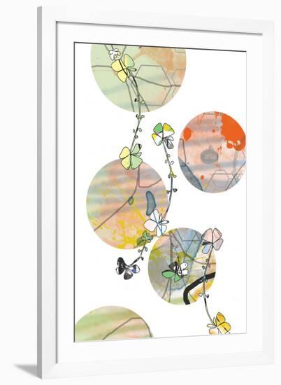 Floral Layers 4-Jan Weiss-Framed Art Print