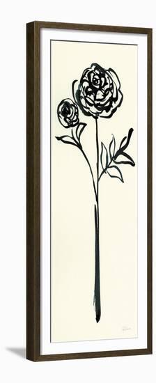 Floral Line I on Cream-Sue Schlabach-Framed Premium Giclee Print