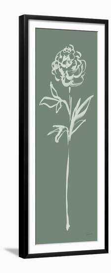 Floral Line II Green-Sue Schlabach-Framed Premium Giclee Print