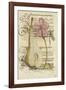 Floral Manuscript I-Stephanie Monahan-Framed Giclee Print