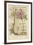 Floral Manuscript I-Stephanie Monahan-Framed Giclee Print