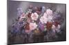 Floral Masterpiece-Victor Santos-Mounted Giclee Print