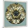 Floral Medallion V-Vision Studio-Mounted Premium Giclee Print
