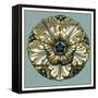 Floral Medallion V-Vision Studio-Framed Stretched Canvas