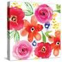 Floral Medley I-Sara Berrenson-Stretched Canvas