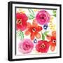 Floral Medley I-Sara Berrenson-Framed Art Print