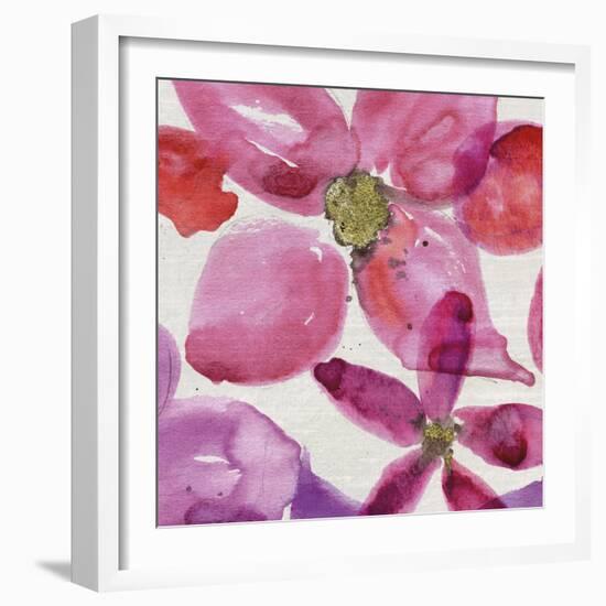 Floral Medley II-Belle Poesia-Framed Giclee Print