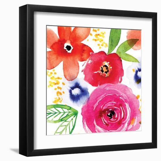 Floral Medley II-Sara Berrenson-Framed Art Print