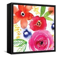 Floral Medley II-Sara Berrenson-Framed Stretched Canvas