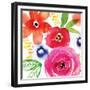 Floral Medley II-Sara Berrenson-Framed Premium Giclee Print