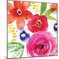 Floral Medley II-Sara Berrenson-Mounted Art Print