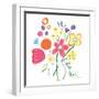 Floral Medley III-Farida Zaman-Framed Art Print