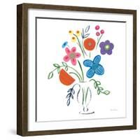 Floral Medley IV-Farida Zaman-Framed Art Print