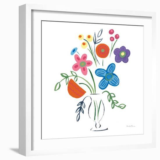 Floral Medley IV-Farida Zaman-Framed Art Print