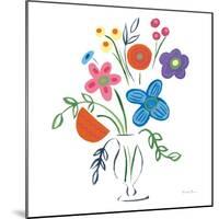 Floral Medley IV-Farida Zaman-Mounted Art Print