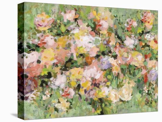 Floral Melee-Mark Chandon-Stretched Canvas